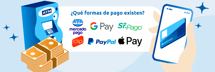 Imagen metodos de pago online